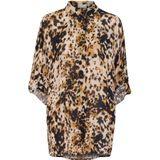 Kaffe - Kathora Amber - Overhemd - Veelkleurig - Luipaardprint