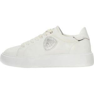 Blauer, Dames, Schoenen, Wit, Maat: 36 EU Leer,
