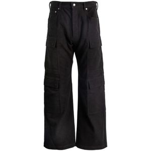 Rick Owens, Heren, Jeans, Zwart, Maat: W32