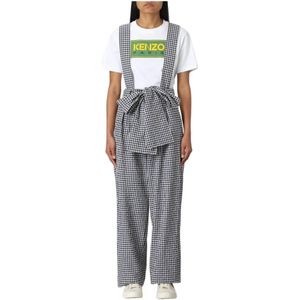 Kenzo, Dames, Broeken, Veelkleurig, Maat: S