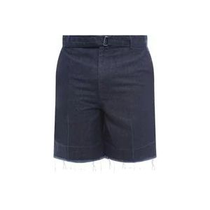 Lanvin Denim Bermuda Shorts voor Heren , Blue , Heren , Maat: W31
