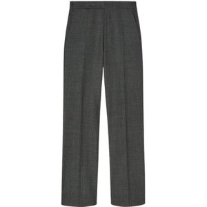 Lardini, Heren, Broeken, Grijs, Maat: 2XL Wol,