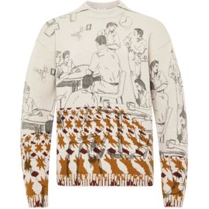 JW Anderson, Dames, Truien, Grijs, Maat: S Wol,