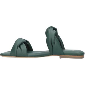 Nubikk Groene Twist Sandalen , Green , Dames , Maat: 40 EU