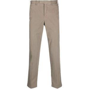 PT Torino, Heren, Broeken, Beige, Maat: XL Katoen,