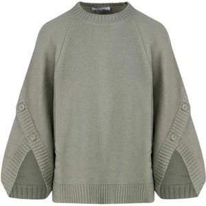 Max Mara, Dames, Truien, Groen, Maat: S Wol,