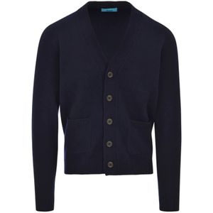 Drumohr, Heren, Truien, Blauw, Maat: XL