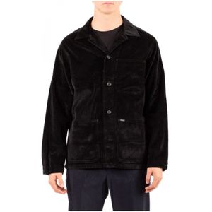 Ralph Lauren, Heren, Jassen, Zwart, Maat: S Corduroy,