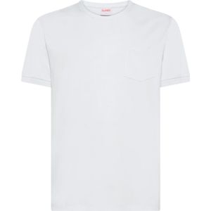 Sun68, Heren, Tops, Wit, Maat: S Poliester,