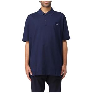Paul & Shark, Heren, Tops, Blauw, Maat: L Katoen,