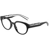 Dolce & Gabbana - Optical Frame - Zwart - Unisex - 51 MM