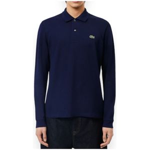 Lacoste, Heren, Tops, Blauw, Maat: 3XL Katoen,