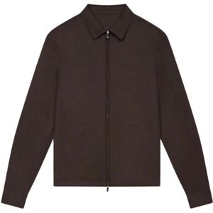 Valenza, Heren, Jassen, Bruin, Maat: XL Flanel,