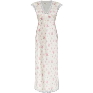 Loveshackfancy, Dames, Jurken, Wit, Maat: 2XS Zijde,