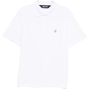 Just Cavalli, Heren, Tops, Wit, Maat: L