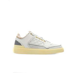 Balmain Stijlvolle Sneaker voor Heren , White , Heren , Maat: 42 EU