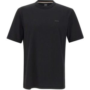 Hugo, Heren, Tops, Zwart, Maat: S