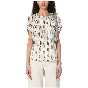 Isabel Marant, Dames, Blouses & Shirts, Veelkleurig, Maat: M Zijde,