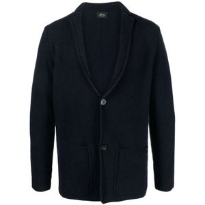 Brioni, Heren, Truien, Blauw, Maat: 2XL Synthetisch,