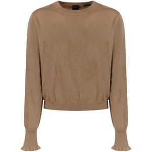 Pinko, Dames, Truien, Bruin, Maat: L Kasjmier,