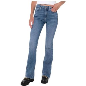 Guess, Dames, Jeans, Blauw, Maat: W27 Katoen,