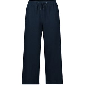 Betty & Co, Dames, Broeken, Blauw, Maat: 2XL Linnen,