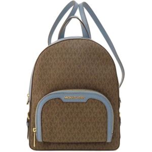 Michael Kors Pre-owned, Dames, Pre-owned, Blauw, Maat: ONE Size Leer,