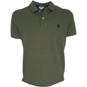 U.s. Polo Assn., Heren, Tops, Groen, Maat: XL Katoen,