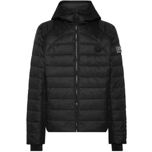 Plein Sport, Heren, Jassen, Zwart, Maat: XS Nylon,