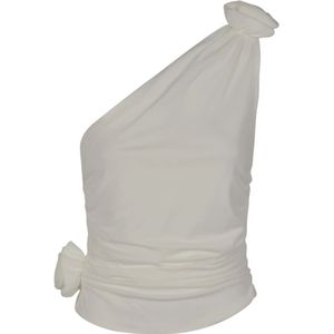 Magda Butrym, Dames, Tops, Wit, Maat: XS Viscose,