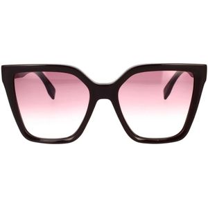 Fendi, Dames, Accessoires, Bruin, Maat: 55 MM