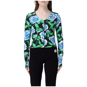 Kenzo, Dames, Tops, Veelkleurig, Maat: M