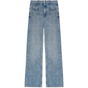 Isabel Marant, Dames, Jeans, Blauw, Maat: S Katoen,