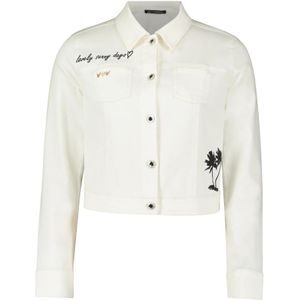 Betty Barclay, Dames, Jassen, Wit, Maat: S Denim,