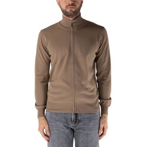 Kangra, Heren, Truien, Bruin, Maat: L Katoen,