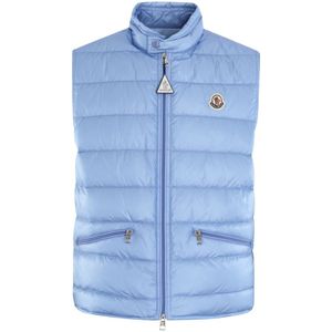 Moncler Heren Gui Vest, Klassiek Model , Blue , Heren , Maat: M