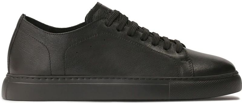 Kazar - Lage Sneakers - Zwart - Leer