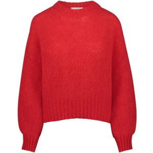By-Bar, Dames, Truien, Rood, Maat: XS