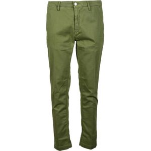 Replay, Heren, Broeken, Groen, Maat: W32 Katoen,