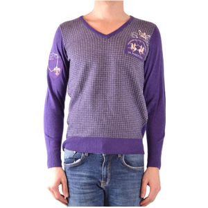 La Martina, Heren, Truien, Paars, Maat: S