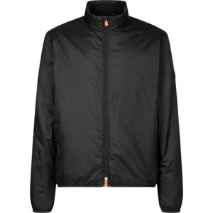 Save The Duck, Heren, Jassen, Zwart, Maat: L