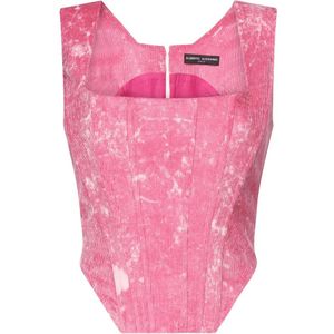 Alberto Audenino, Dames, Tops, Roze, Maat: L
