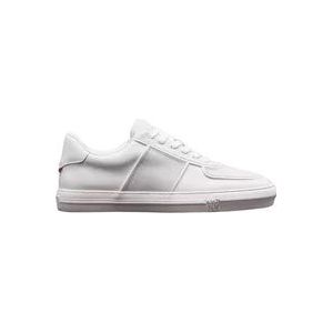 Moncler Elegant Model Sneakers in Wit , White , Heren , Maat: 40 EU