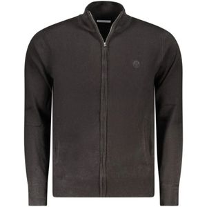 North Sails, Heren, Truien, Zwart, Maat: S Nylon,