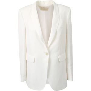 Fabiana Filippi, Dames, Jassen, Wit, Maat: S Viscose,