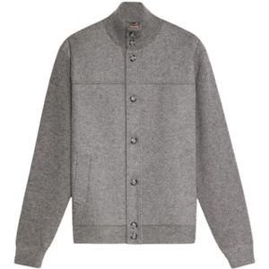 Ferrante, Heren, Truien, Grijs, Maat: 2XL Wol,