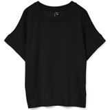 Vmhali - Top - O-hals - Korte Mouwen - Vleermuismouwen - Regular Fit