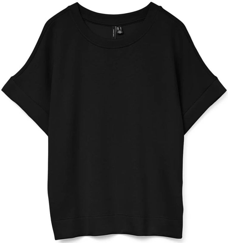 Vmhali - Top - O-hals - Korte Mouwen - Vleermuismouwen - Regular Fit