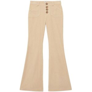 Ines de la Fressange Paris, Dames, Broeken, Beige, Maat: M Katoen,