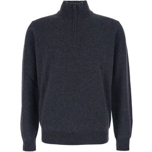 Kangra, Heren, Truien, Blauw, Maat: M Wol,